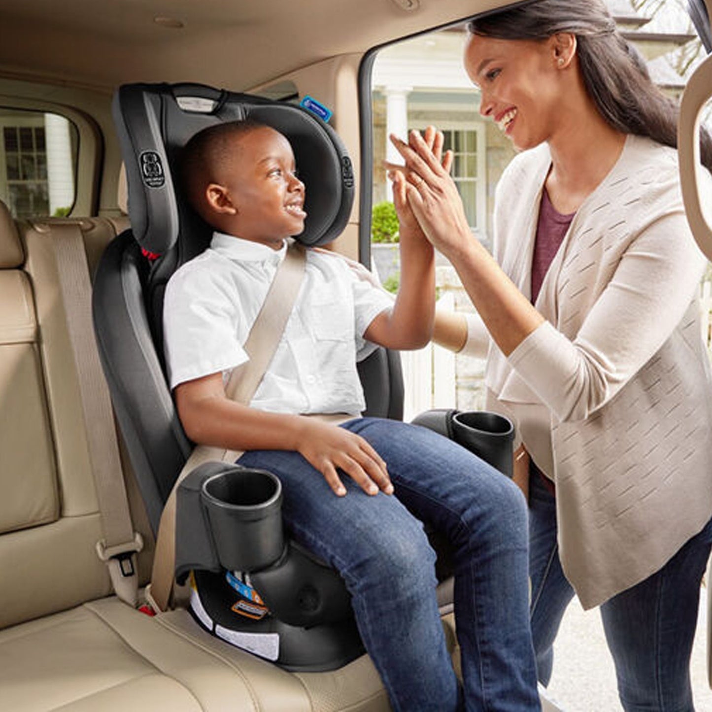 GRACO TrioGrow SnugLock 3-in-1 Car Seat Featuring Anti-Rebound Bar - Prescott