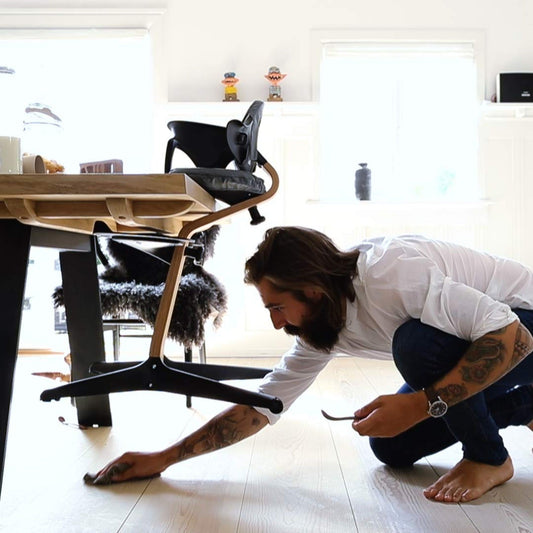 NOMI Highchair - Coffee / White Oak