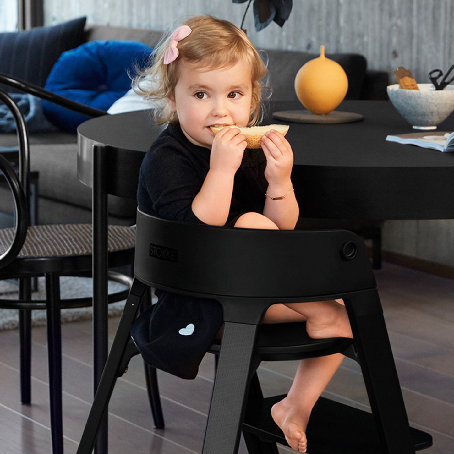STOKKE Steps Chair - Black