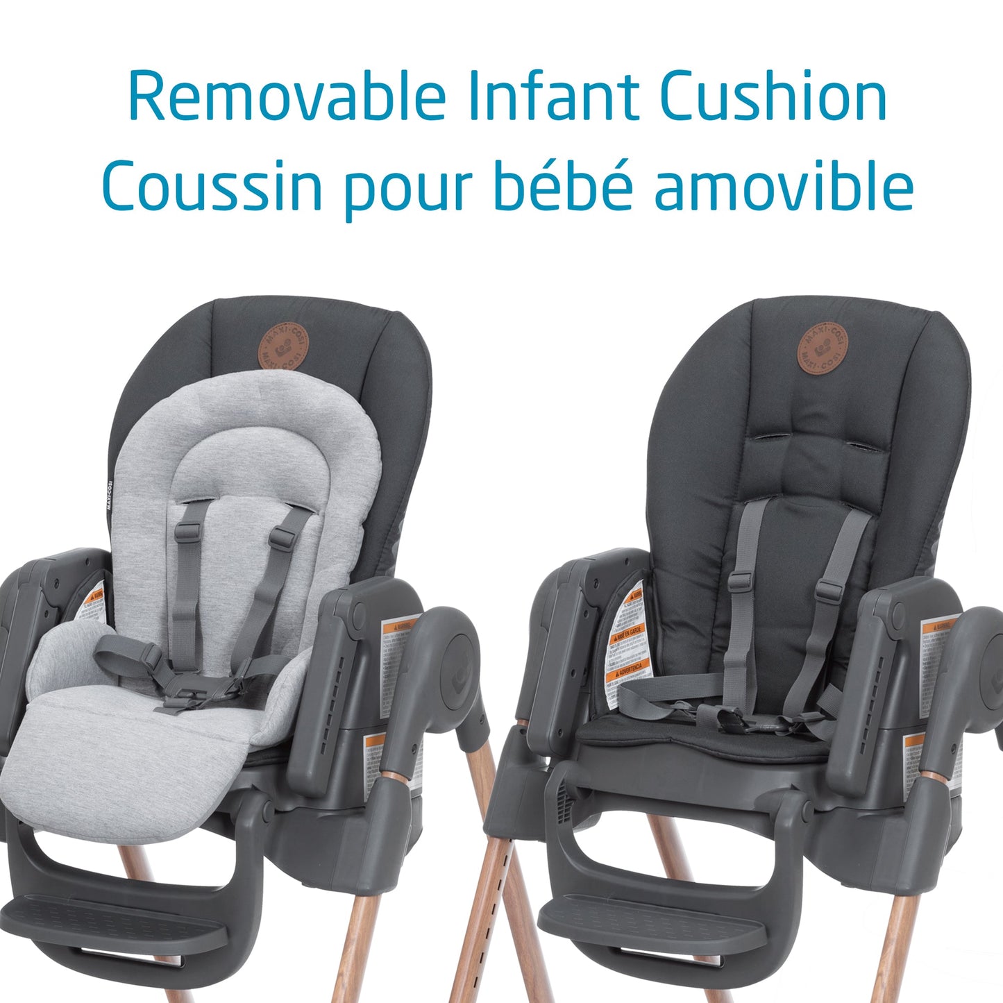 MAXI COSI Minla High Chair + Kori Rocker Bundle