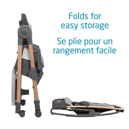 MAXI COSI Minla High Chair + Kori Rocker Bundle