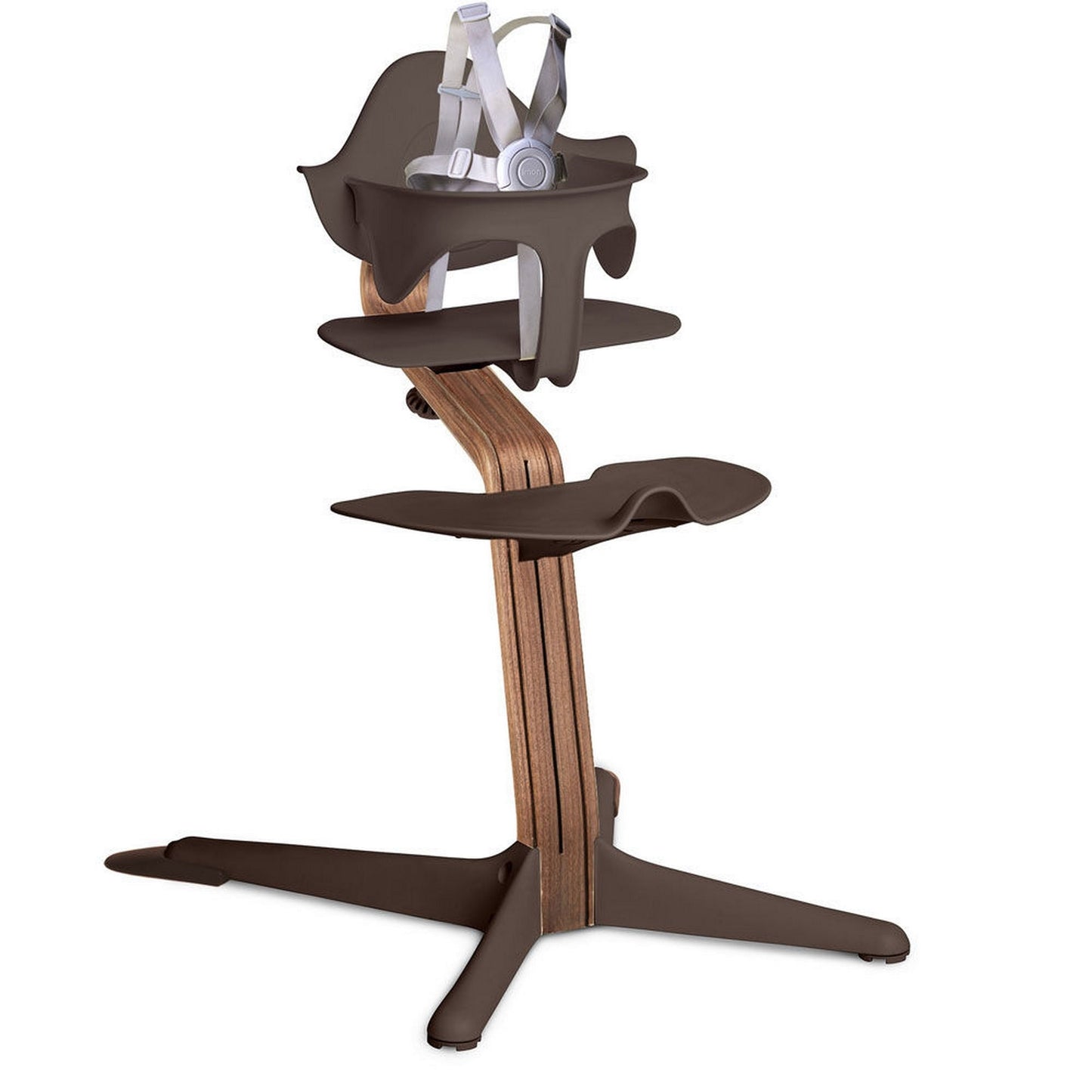 NOMI High Chair - Walnut / Coffee