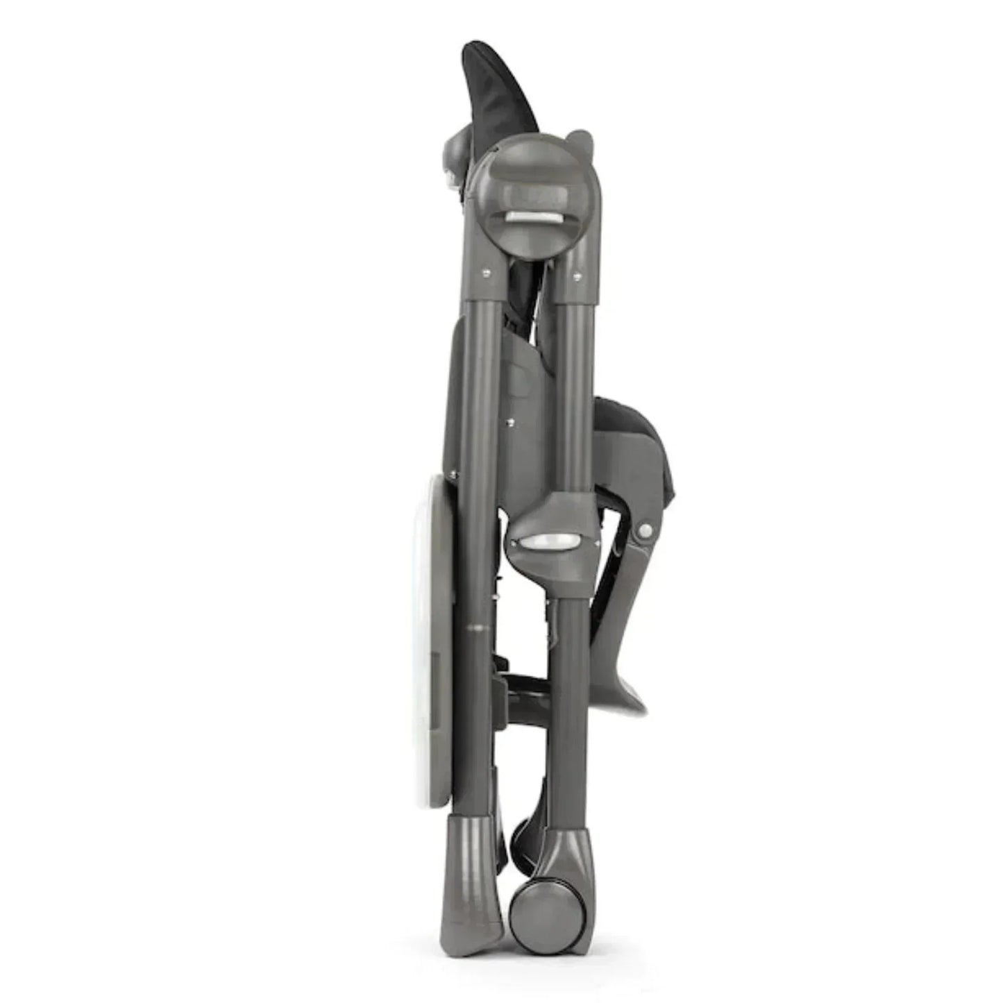 CHICCO Polly Space-Saving Fold High Chair - Black