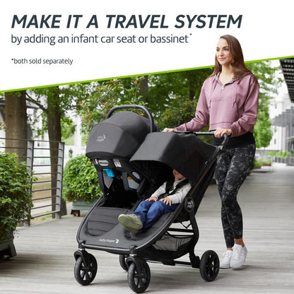 BABY JOGGER City Mini GT2 Double Stroller - Jet