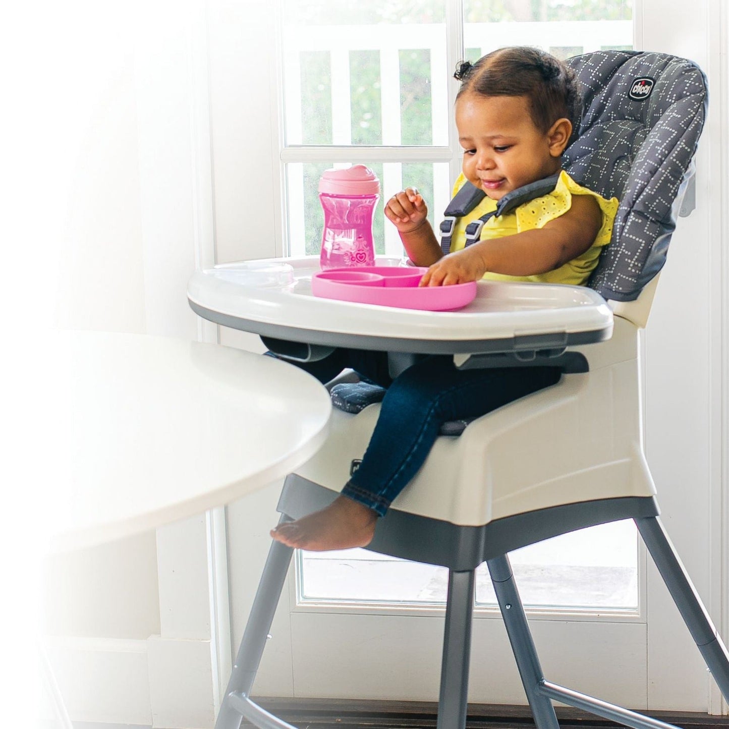 CHICCO Stack 1-2-3 High Chair - Dots