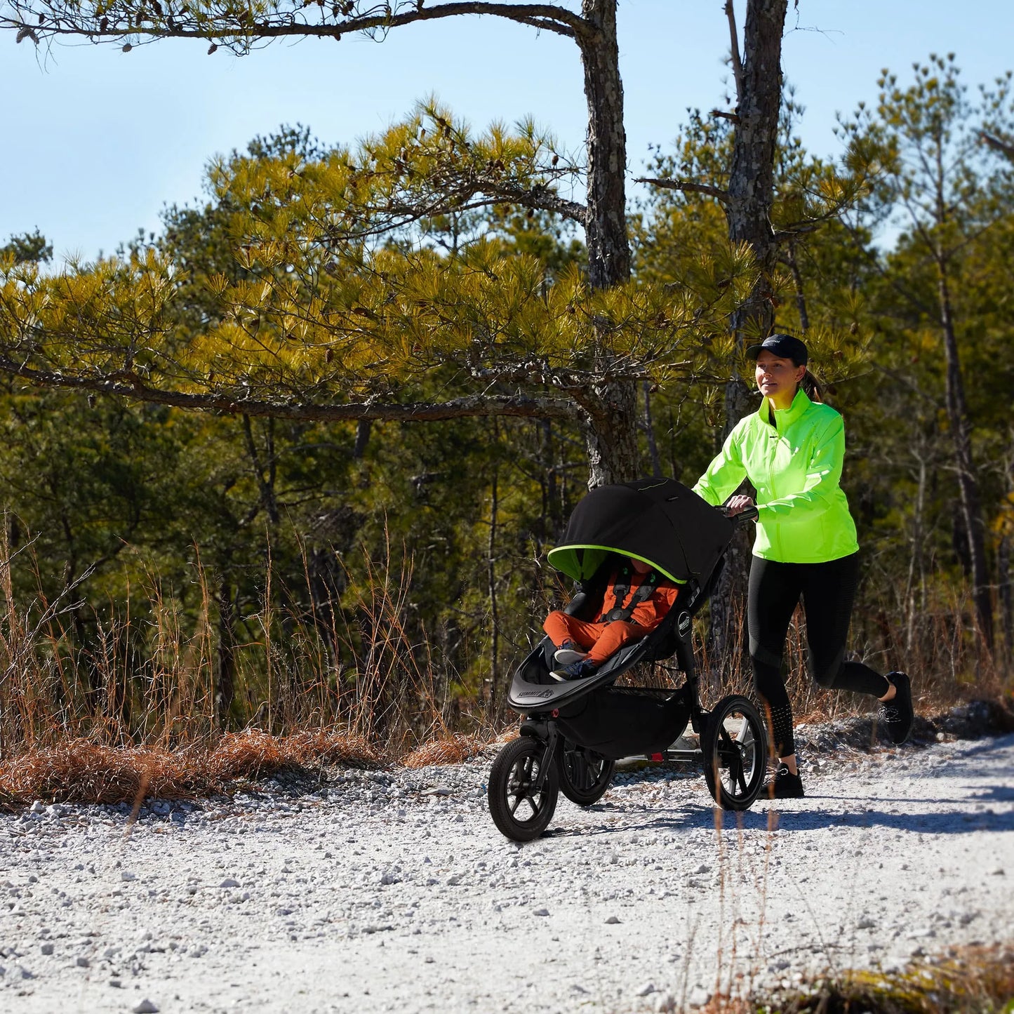 BABY JOGGER Summit X3 Stroller - Blazing Neon Limited Edition