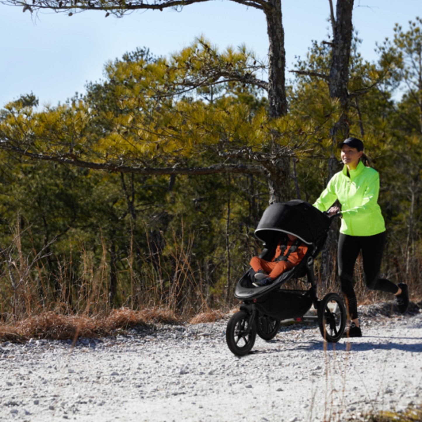 BABY JOGGER Summit X3 Single Stroller - Midnight Black
