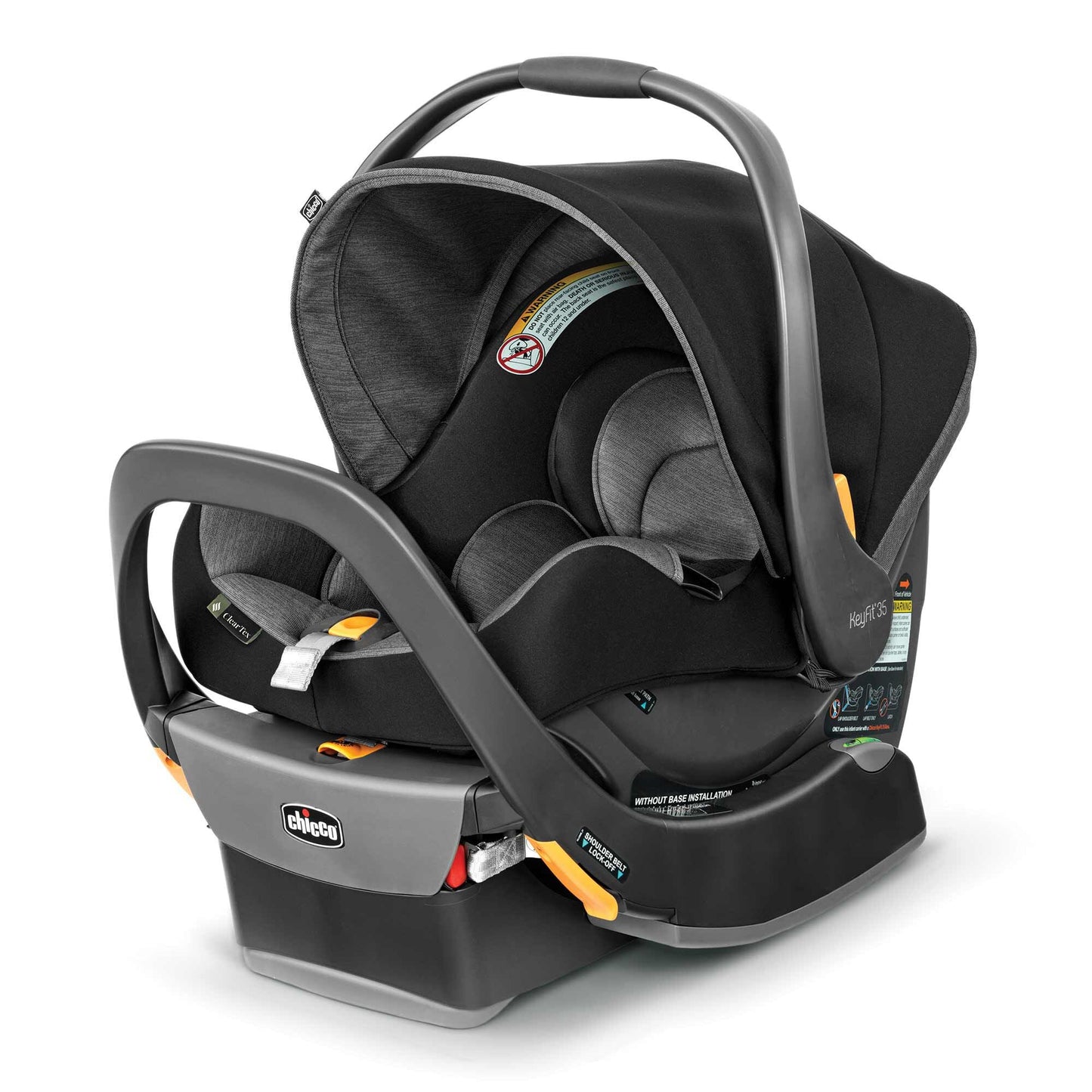 CHICCO KeyFit 35 Cleartex Infant Car Seat - Shadow