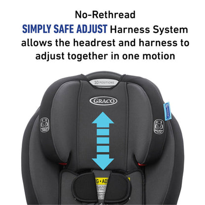 GRACO TrioGrow SnugLock 3-in-1 Car Seat Featuring Anti-Rebound Bar - Prescott