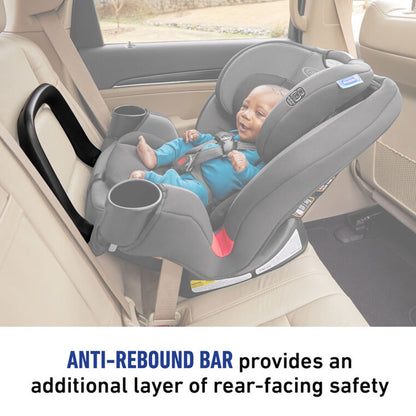 GRACO TrioGrow SnugLock 3-in-1 Car Seat Featuring Anti-Rebound Bar - Prescott