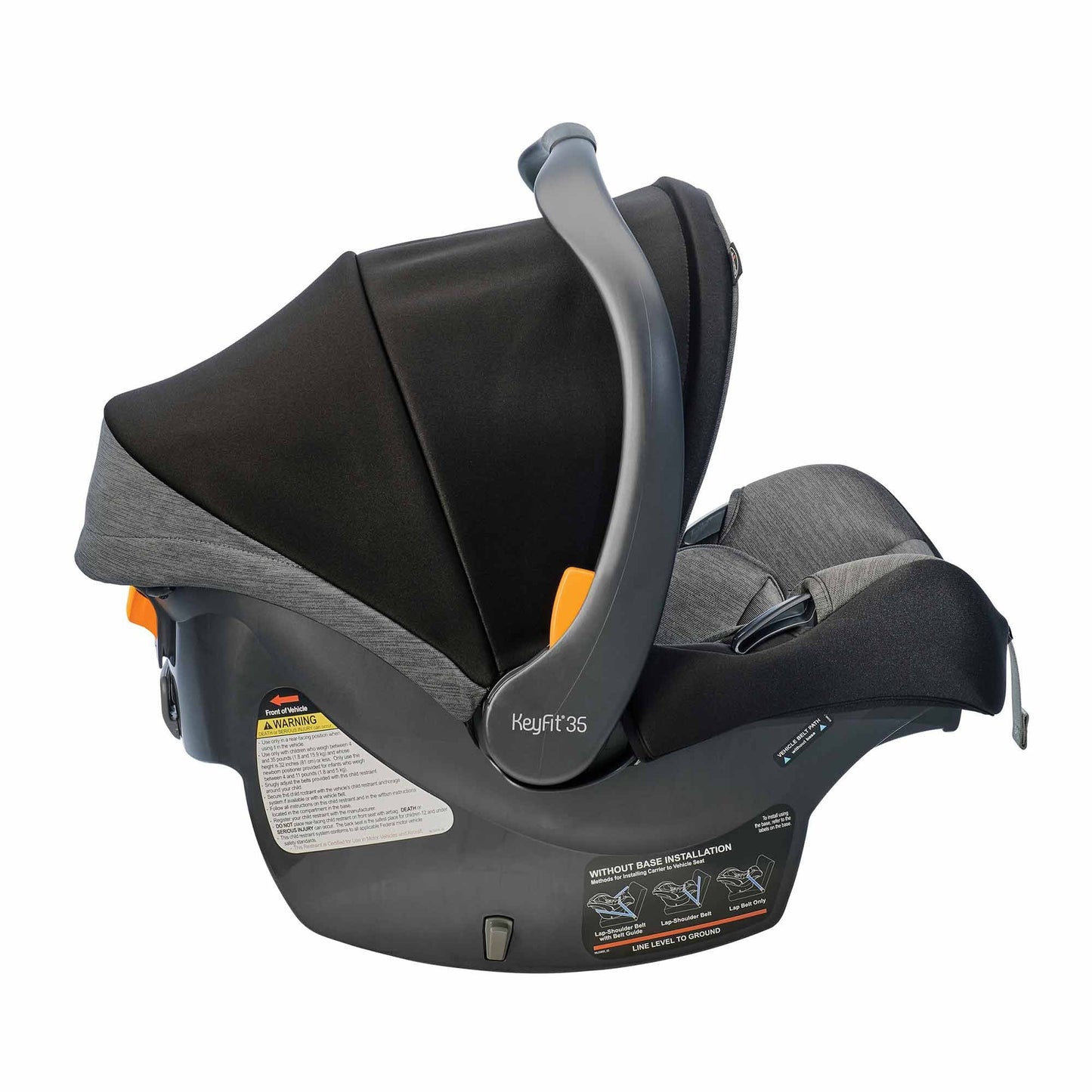 CHICCO KeyFit 35 Cleartex Infant Car Seat - Shadow