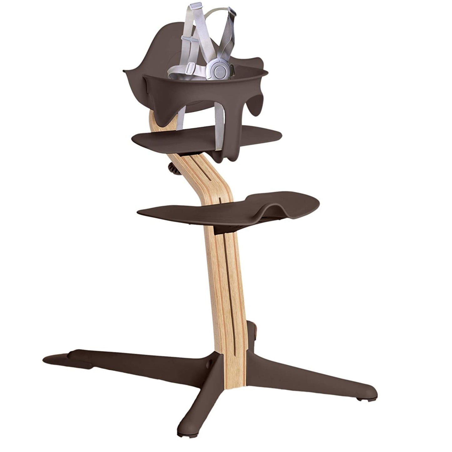 NOMI Highchair - Coffee / White Oak