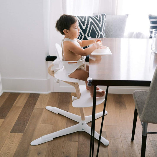 NOMI Highchair - Grey / White Oak