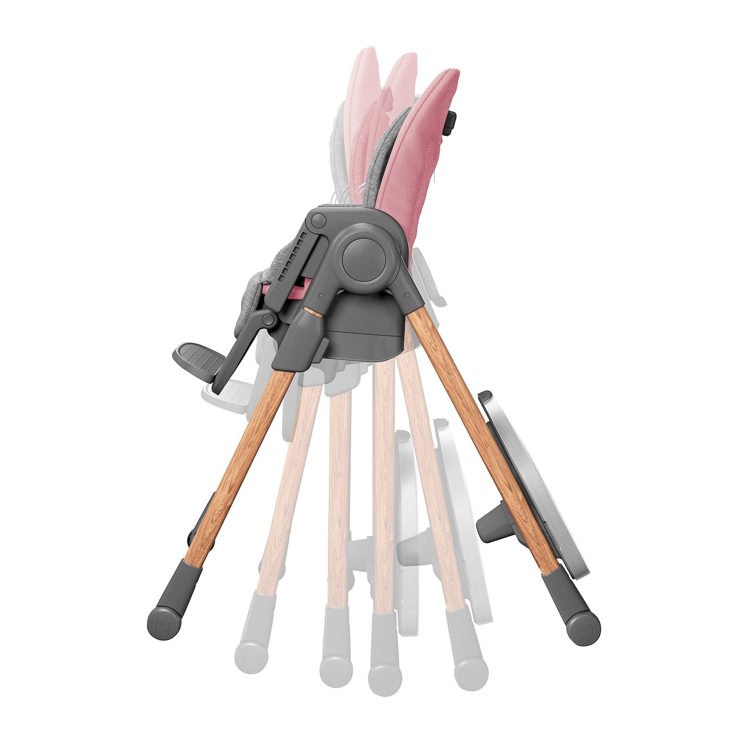 MAXI COSI Minla High Chair + Kori Rocker Bundle